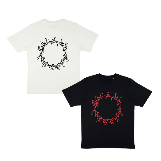 BRAMBLES CIRCLE OF THORNS | BLACK OR WHITE UNISEX TEE