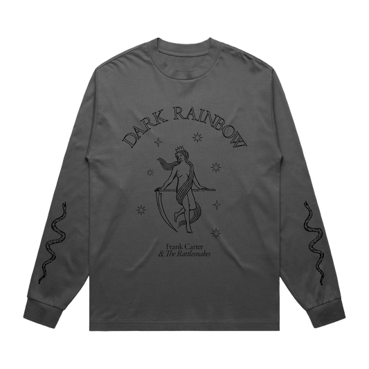 DARK RAINBOW WORLD SLATE LONGSLEEVE TEE