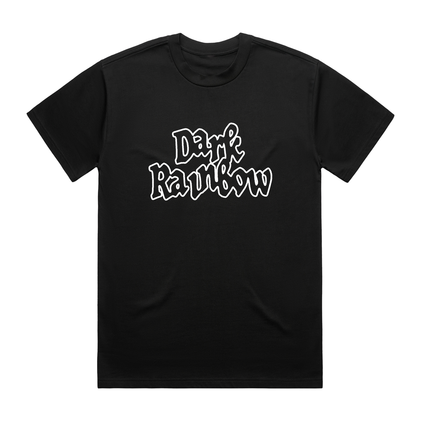 Dark Rainbow Logo | Black Tee