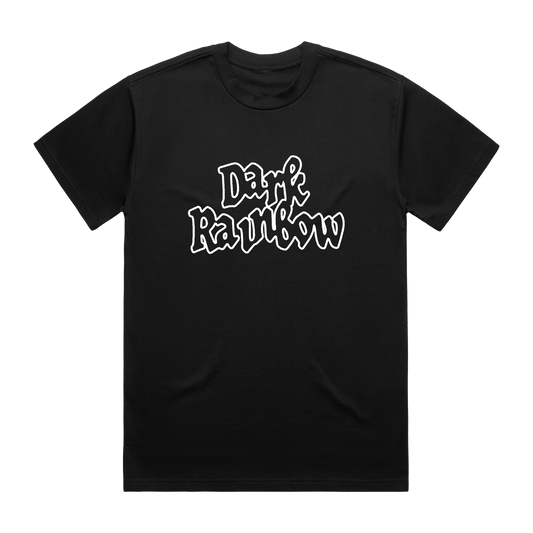 Dark Rainbow Logo | Black Tee