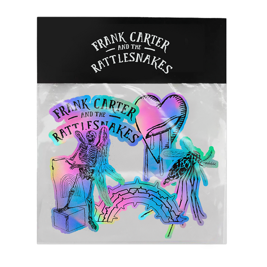 DARK RAINBOW HOLOGRAPHIC STICKER PACK