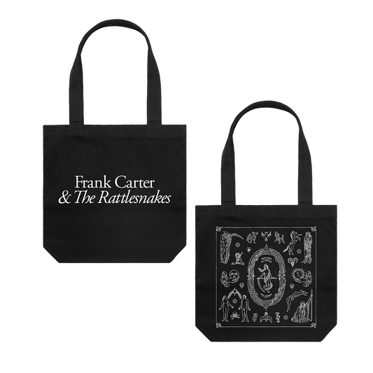 Dark Rainbow Icons | Black Tote